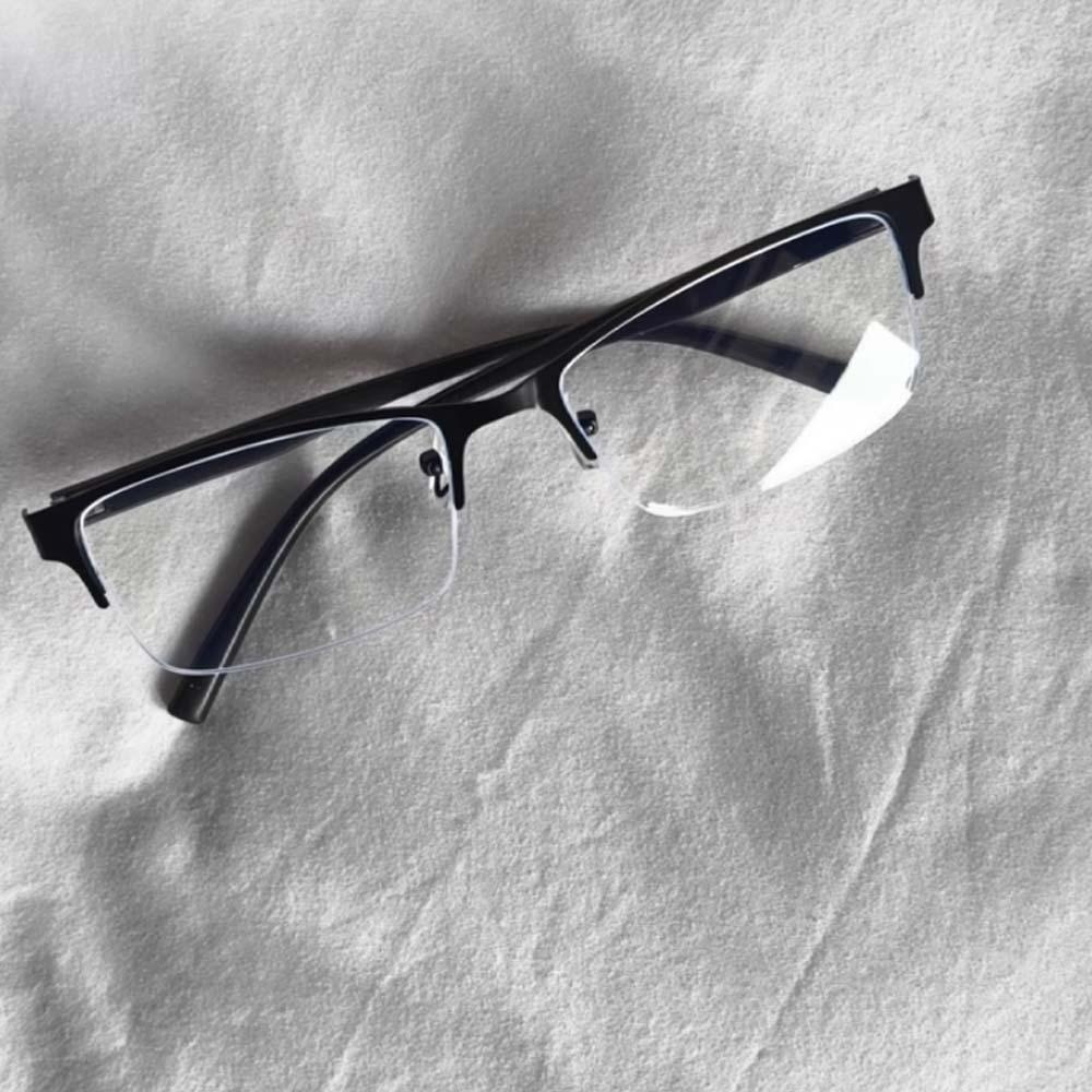 Zinc Zinc Alloy Half-frame Business Myopia Glasses PC Men Reading Eyewear Anti Blu-ray Glasses Watch Movie