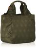 Tora Nylon DotCow Leather Tote, Size 1S, Women's, Khaki, 11714-KH, One Size