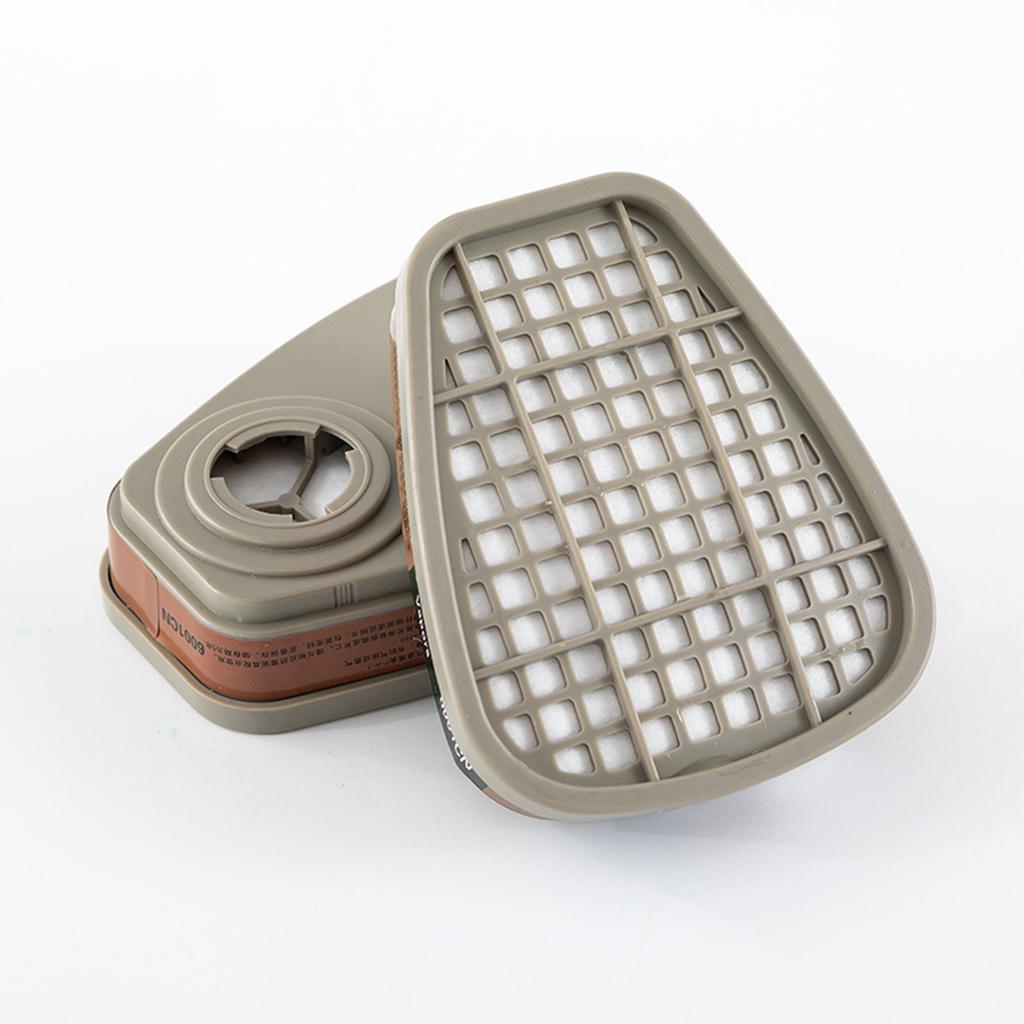 Dusts Proof Activated Carbon Mask 7502 Spray Paint Polishing Decoration Spray Paint Antisplash Mask Chemical Pesticides Mask