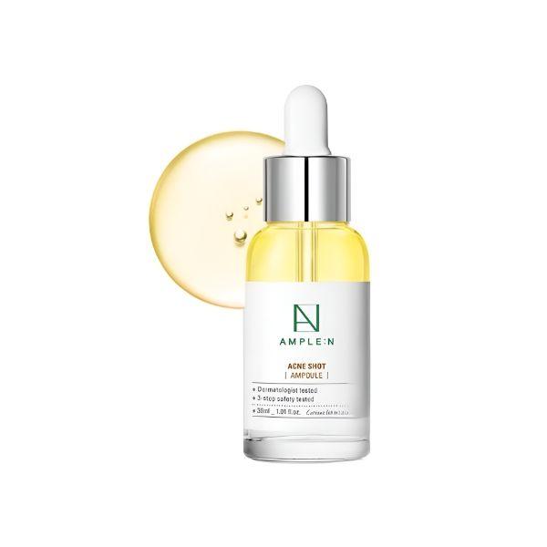 Ample:N Acne Shot Ampoule Blemish Care Sebum Control Soothing Serum 30ml