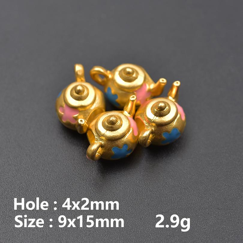 13pcs/Lot Mix Dessert Cake Ice Cream 3D Gold Color Enamel Charms For Jewelry Making Supplies Candy DIY Cute Pendant Accessories