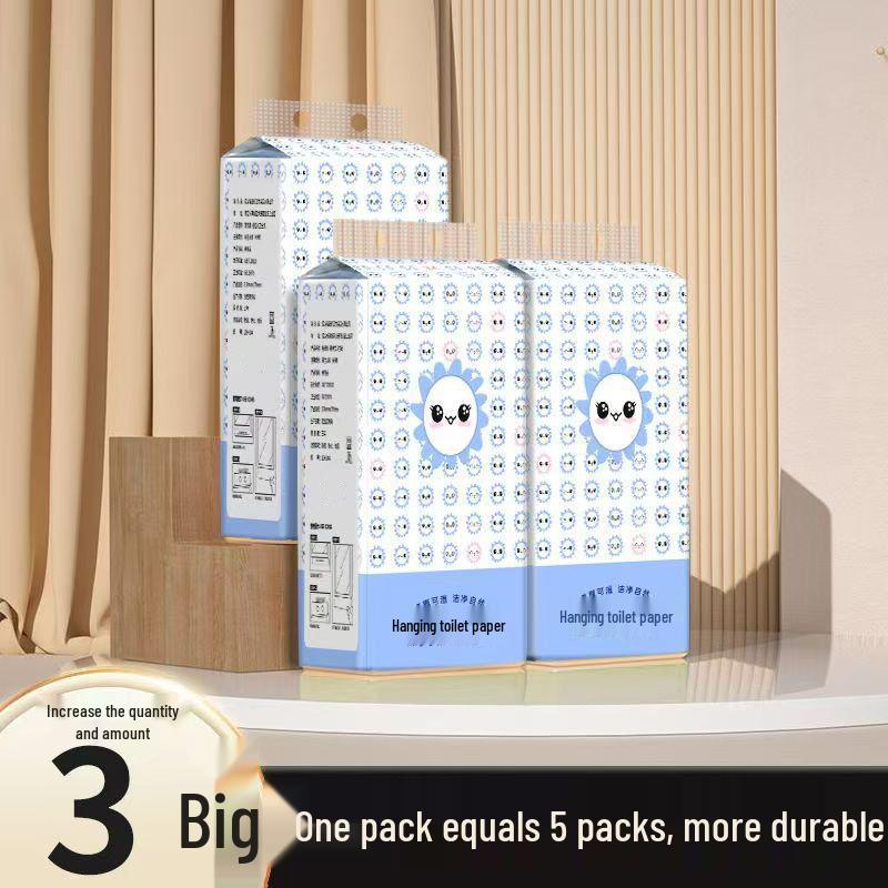 Hanging Tissue Dispenser for Home, Facial, Dorm, and Toilet Paper Use