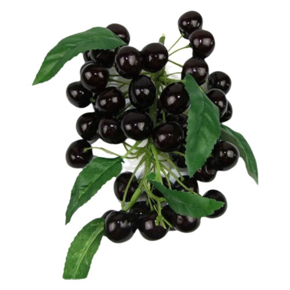 Realistic Simulation Blueberry Foam Loquat Fruit Model Creative Fake Fruit  Kitchen Style B