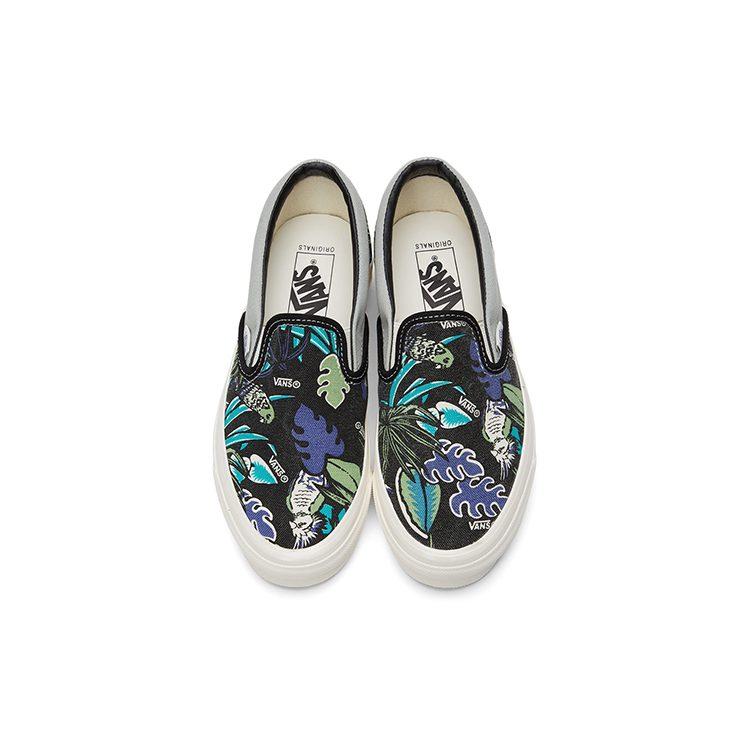 Slip-On Og Classic Vans Lx 'Parrot Hawaiian - Black' VN0A45JK4KX