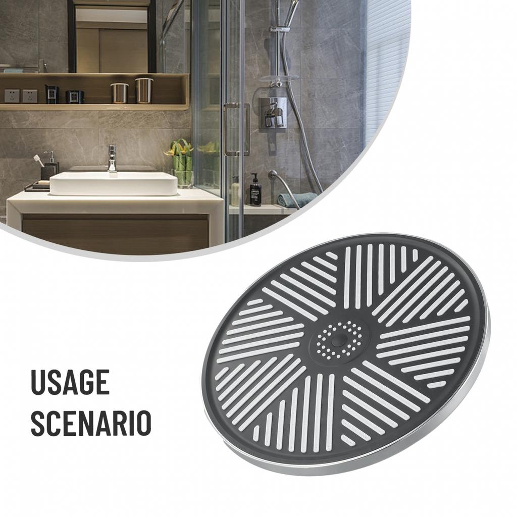 Bathroom Inch Rain Shower Head Detachable High Pressure Inch