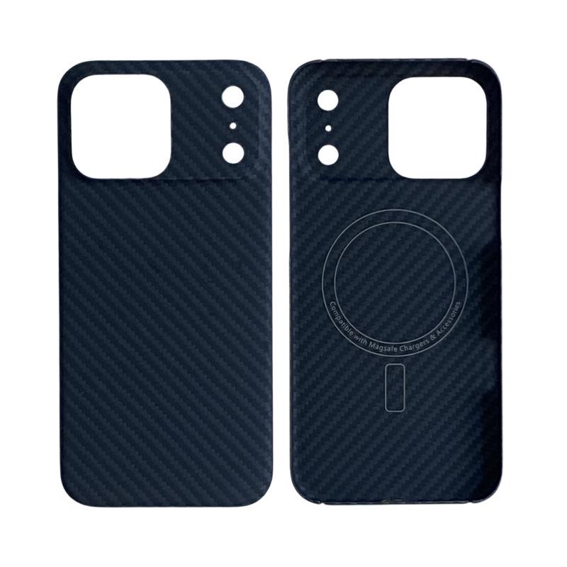 iPhone 17 Pro Max Volcano Kevlar Frameless Magnetic Ultra-Thin Full Coverage Case
