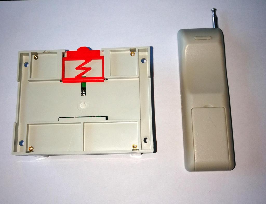 Wireless Single-Channel Remote Control Switch for Water Pump