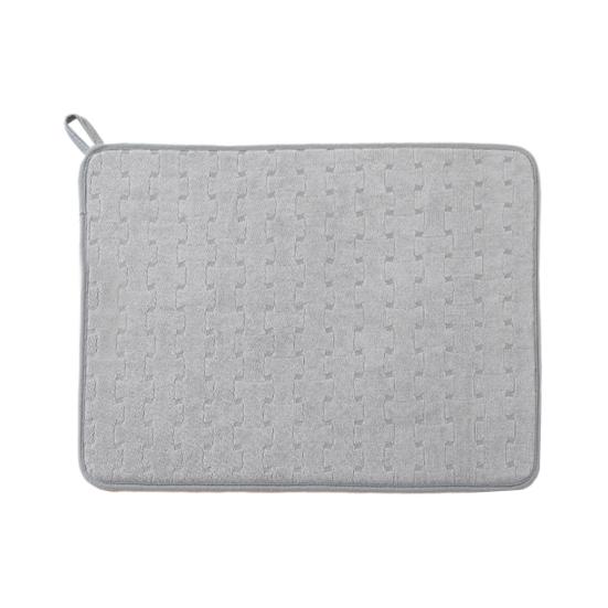 Microfiber Dish Drying Mat Absorbent Pad Large Size Kitchen Counter Mat Dish