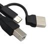 USB TypeC Male to USB Male Cable For Electronic Piano Microphone Connector