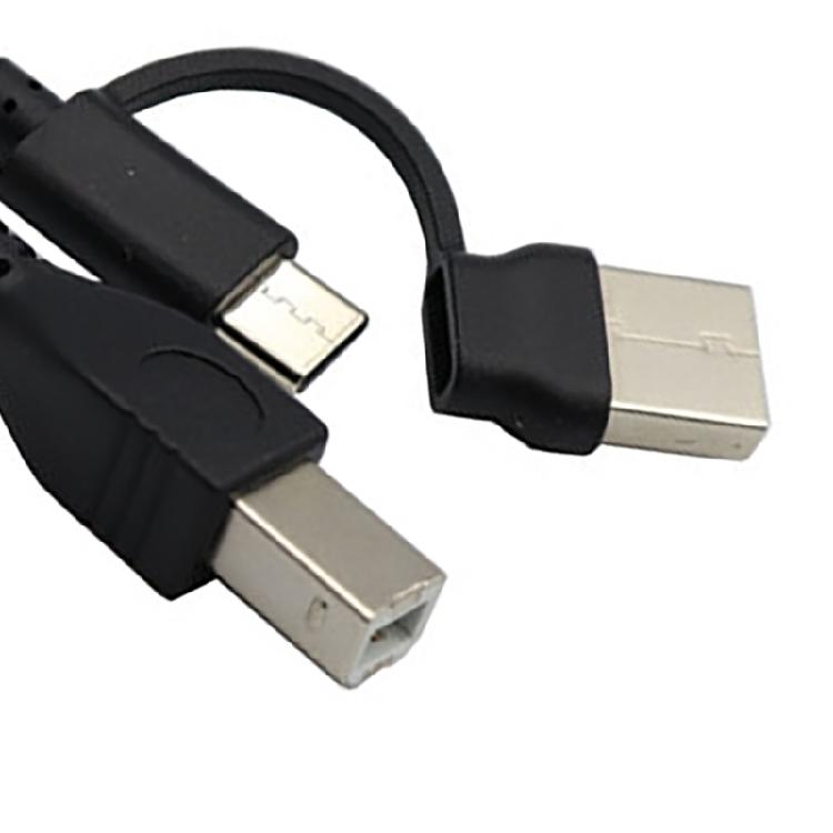 USB TypeC Male to USB Male Cable For Electronic Piano Microphone Connector