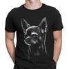 Chihuahua Dog Face Gift Funny Retro Mens T-shirts Tee Top #D