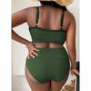Neu Sexy Hohe Taille Bikinis Bademode Frauen Badeanzug Weibliche Bikini Set Print Plus Size Badeanzug Sommer