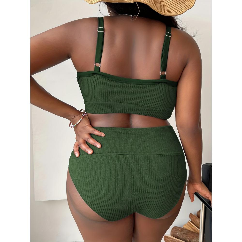 Neu Sexy Hohe Taille Bikinis Bademode Frauen Badeanzug Weibliche Bikini Set Print Plus Size Badeanzug Sommer