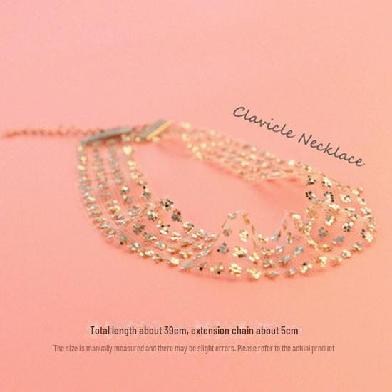 Black Lace Fairy Choker: Japanese & Korean Style Necklace