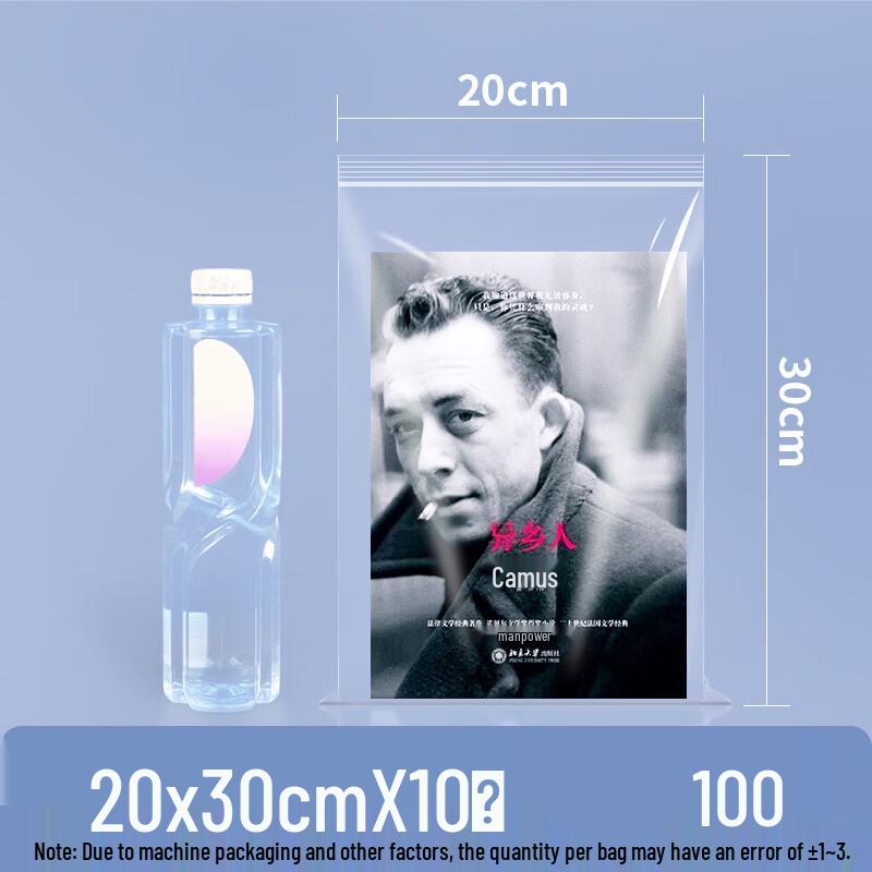 Transparent Resealable Food Storage Bags