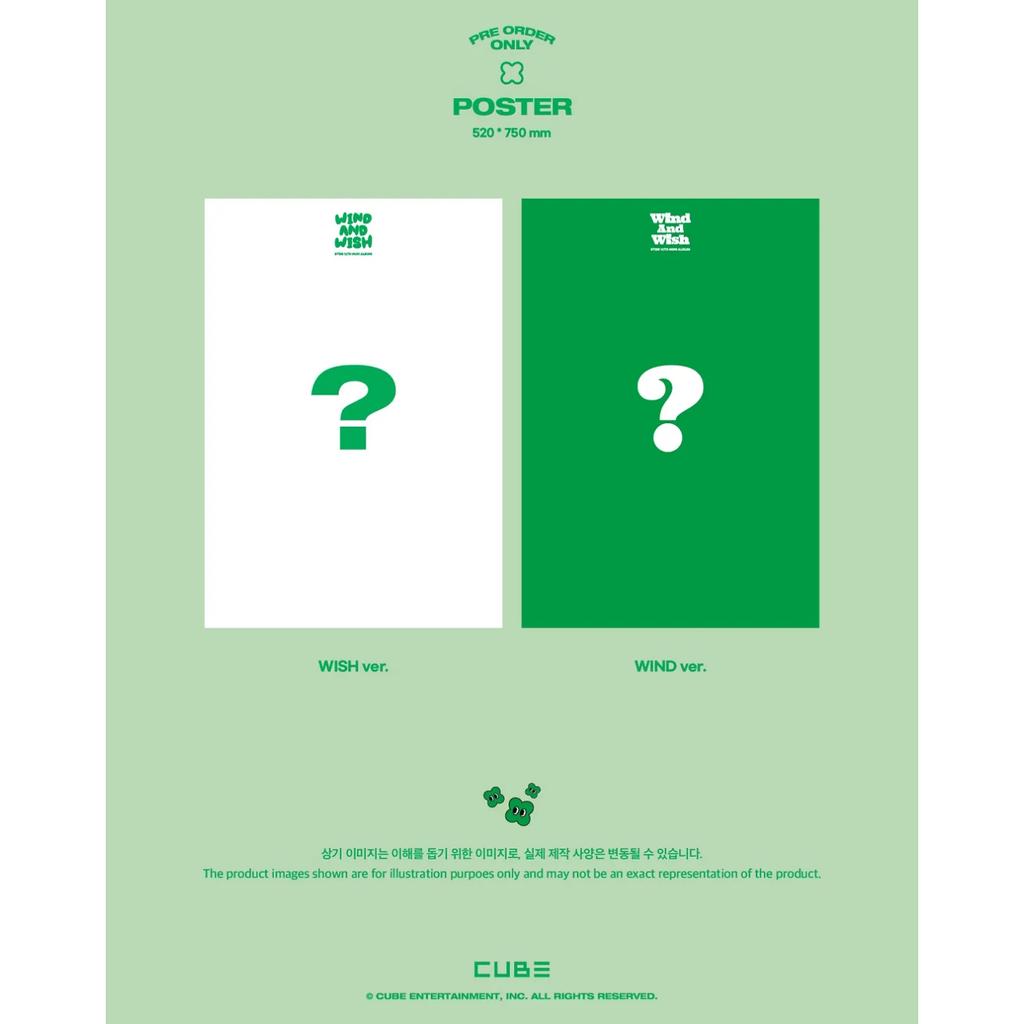 BTOB - 12th Mini Album: WIND AND WISH [1 of 2 Versions Shipped at Random]