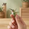 Artistic Glass Animal Decorations Mini Turtle Ornaments with Heartwarming Message Card, Cute Figurines And Bird Figurine Collection for Desk