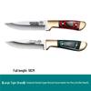 Mongolian Hand-Pulled Meat Knife Set: Includes Steak, Fruit, and Barbecue Knives.