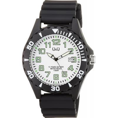 Men S Analog wriStwatch Water reSiStant Black White A22a 002vk