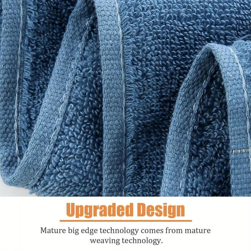 Cotton Thickened Absorbent Towel with Embroidery
