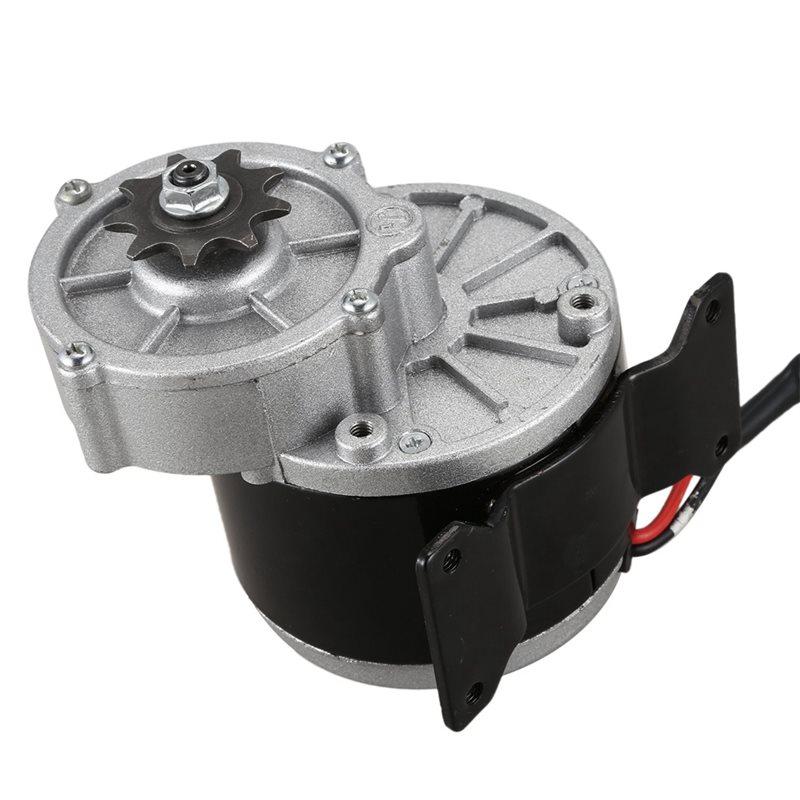 MY1016Z 24V 250W Brushed DC Electric Motor Gear Reduction With 9 Tooth Sprocket Reducer E-Bike Scooter Universal