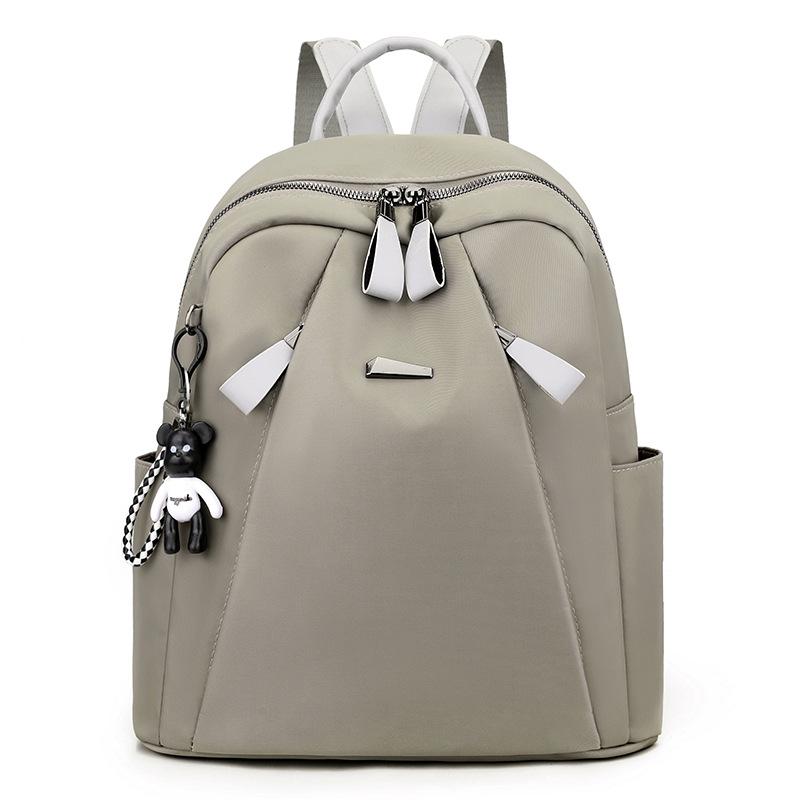 

Женский легкий рюкзак, нейлоновая дорожная сумка большой емкости, пригородный рюкзак хаки