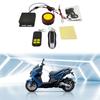 Motorcycle Anti-Theft Alarm Security System Remote Control Warner 125dB Horn Adjustable Sensitivity for Tricycle-Scootor