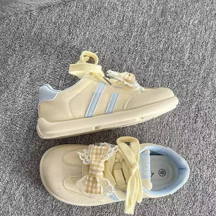 New Thick-soled Models, New Dopamine Board Shoes In Autumn, Student Casual Moral Training Shoes Trend