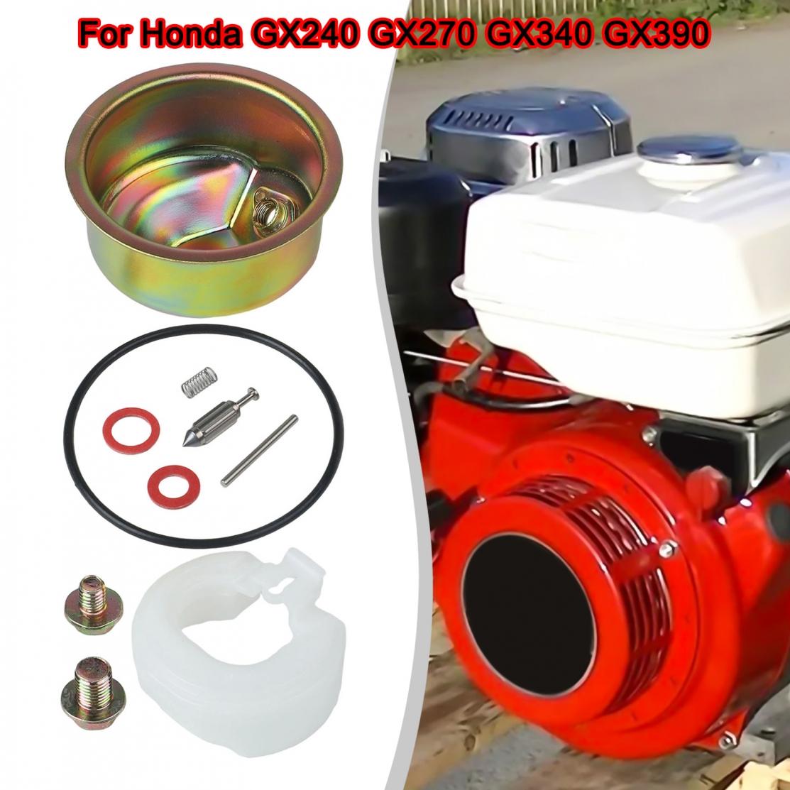 

Carburetor Seal Pin with Needle Bowl Float Gasket for Honda Engines GX240 GX390