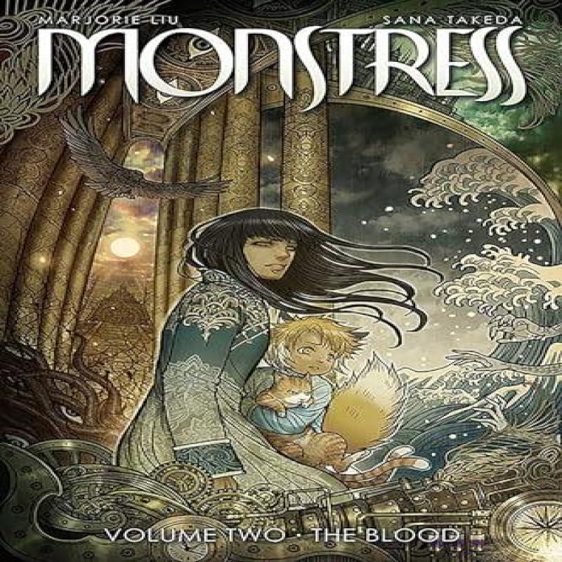 Monstress Volume 2 The Blood by Marjorie Liu Paperback Book 9781534300415