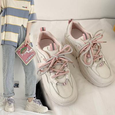 2024 Autumn PU Mesh Women Sneakers Comfortable and Breathable Running Shoes Women's Vulcanized Shoes Womens Shoes