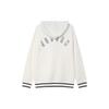 Air Jordan Jumpman Fleece Hoodie 'White Black' Men's FD7403-133