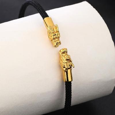 Elastic Bangle With Reinforced Anchors Design Stylish Steel Cable Wristband Jewelry Comfort Fit Hypoallergenically