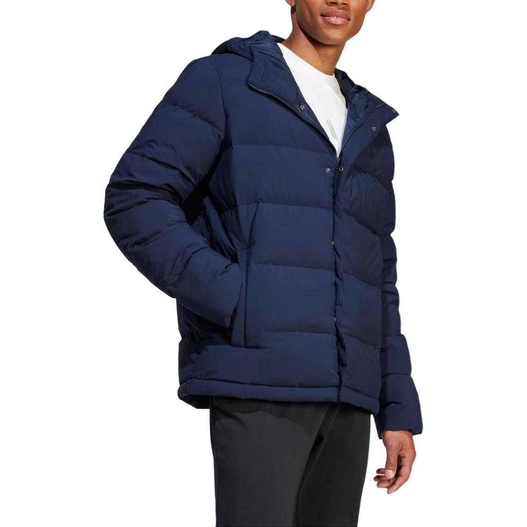 New Adidas Free Shipping With AdiClub Helionic Hooded Down Jacket IZ4701