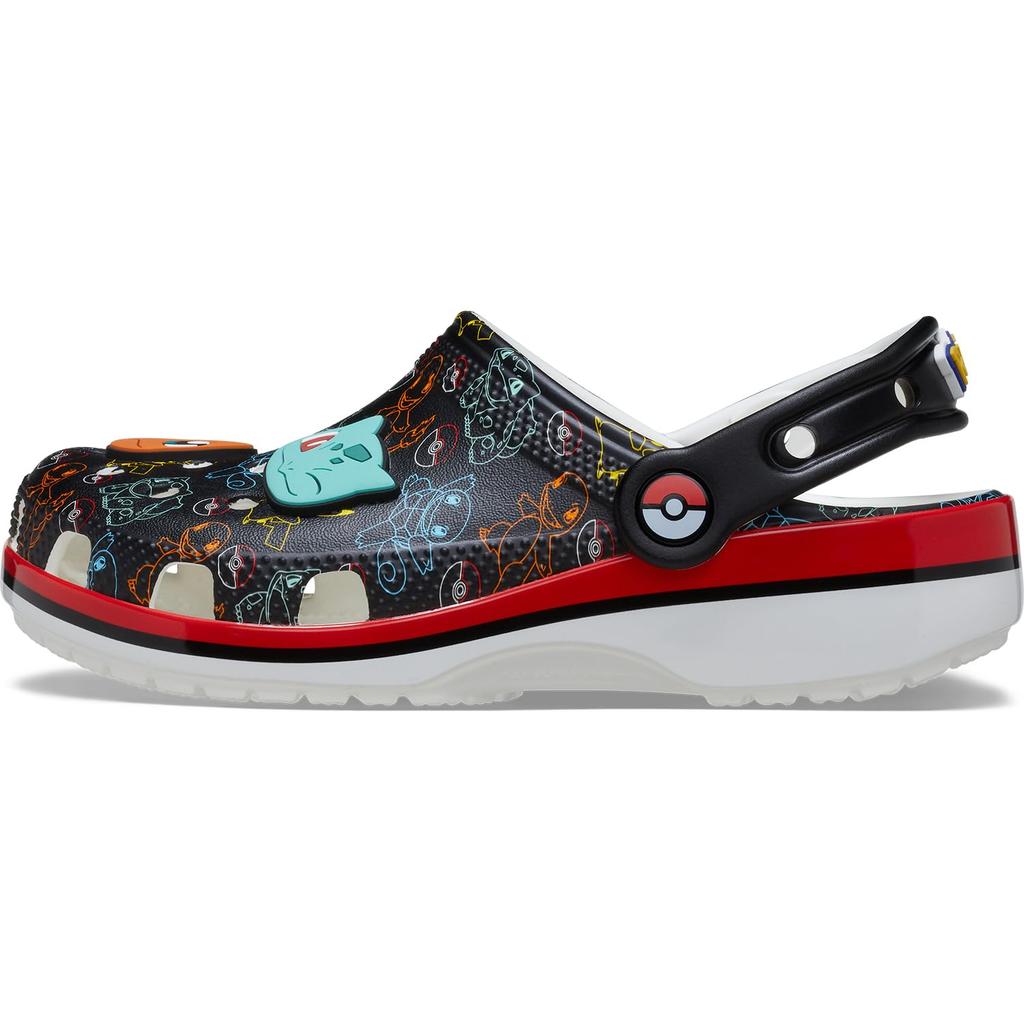 Crocs Kids Pokemon Print Classic 20cm Clog, Multi,
