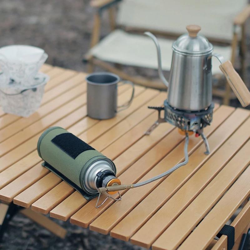 1PC/2PCS Portable Gas Stove Adapter Aluminum Alloy Camping Converter Lightweight Conversion Head Compact for Outdoor Cooking