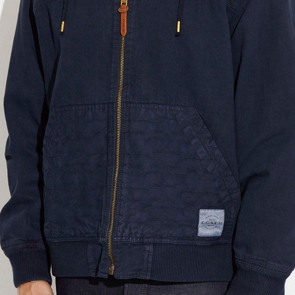 Coach SS24 Jackets & Coats Men's Marine Blue CF795-NAV