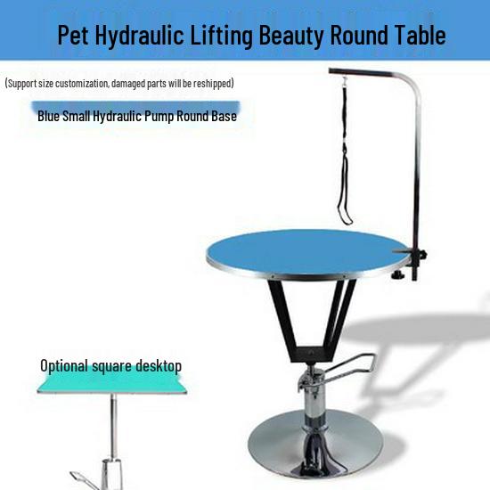 Pneumatic Rotating Hydraulic Grooming Table for Small to Medium Dogs & Cats