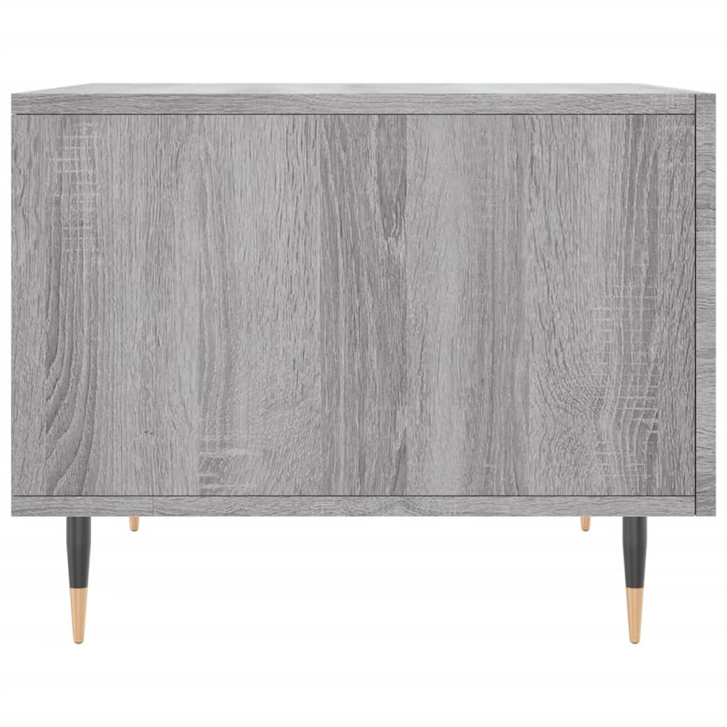  Coffee Table, Grey Sonoma Oak, 50x50x40 Cm