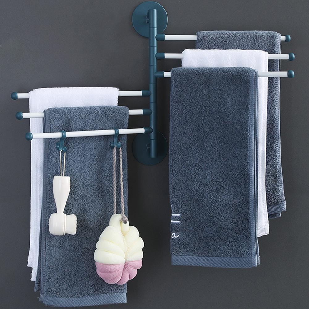 3-6 layers towel hooks, rotating towel rack, towel rack, bathroom storage rack, shoe rack, storage rack