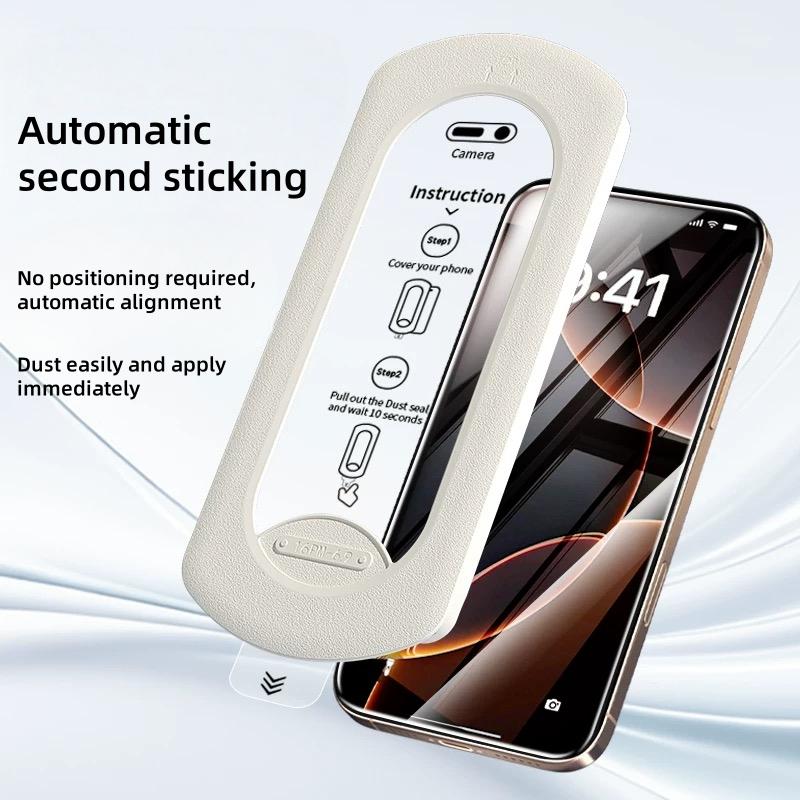 Automatic Adsorption/screen Protector Mobile Film Screen Film Mobile Phone Screen Film Compatible for iPhone Screen Film 17 16 13 12 11 Pro Max Xr