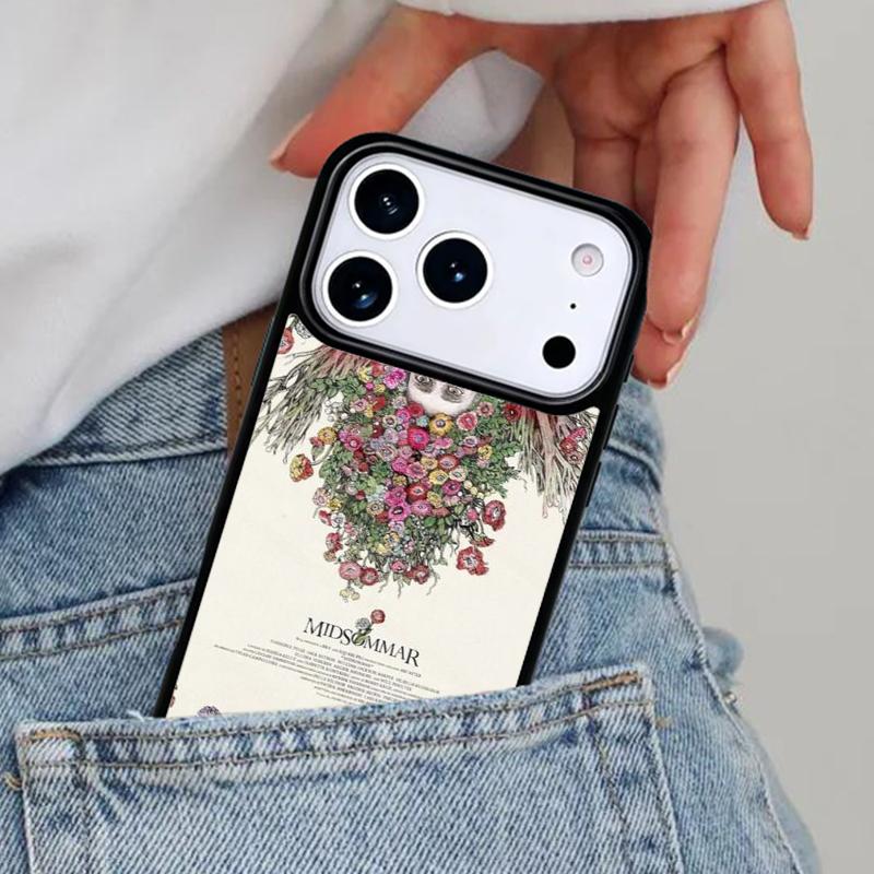 Midsommar May Queen Phone Case for iPhone 17ProMax 12 13 14 15 16e 17 Pro Max Plus Air Cover
