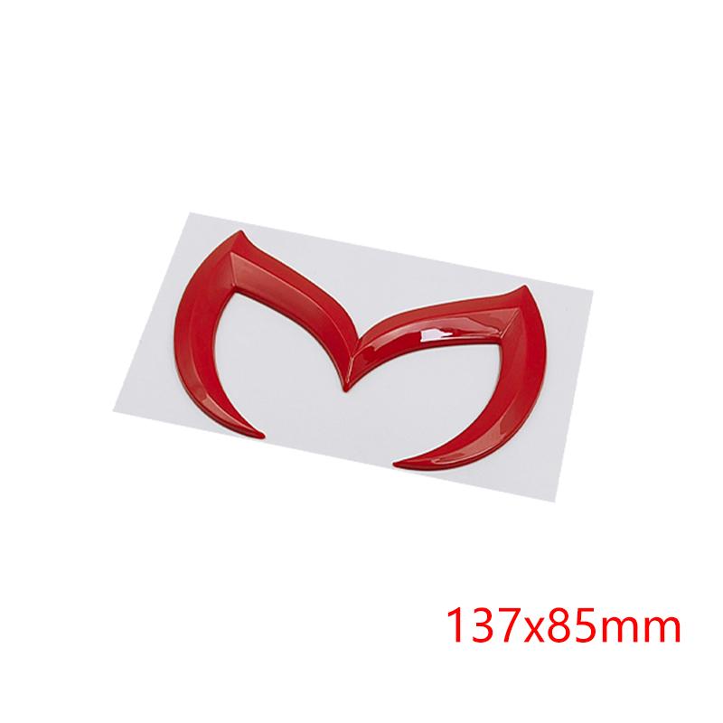 ABS Car Emblem for Mazda 2 3 5 6 Atenza CX4 CX3 CX9 RX7 RX8 Axela CX-30 CX-60 CX-50 Trunk Decal Modified Stickers Accessories h5