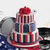 Nonstick Cake Pan with Removable Bottom Honeycomb Texture Round Baking Mold