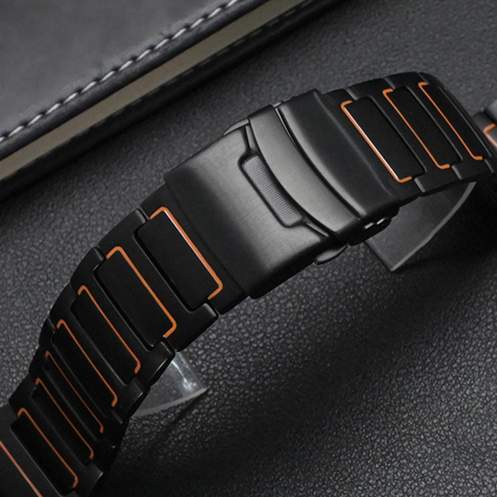 Titanium Wrist Band for Samsung Galaxy Watch 8 Classic 46mm 8 44mm 40mm Luxury Business Strap for Samsung Galaxy Ultra 47mm