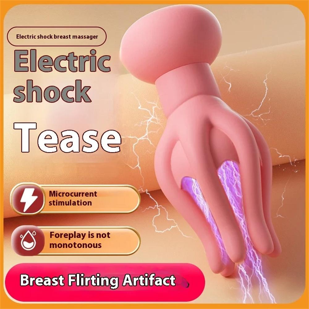Elektrický šok Prsní masážní vibrátor Stimulace bradavek Klitoris Sucker Ženský masturbátor Dospělé sexuální hračky pro ženy Páry