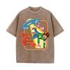 2026 Youre My Chosen One Retro Ufo Alien Abduction Boy Graphic Washed T Shirt Funny Love Meme Casual Oversized Short Sleeve Str
