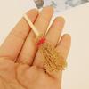 Dollhouse Miniature Cleaning Set: Broom, Dustpan, and Mop Accessories