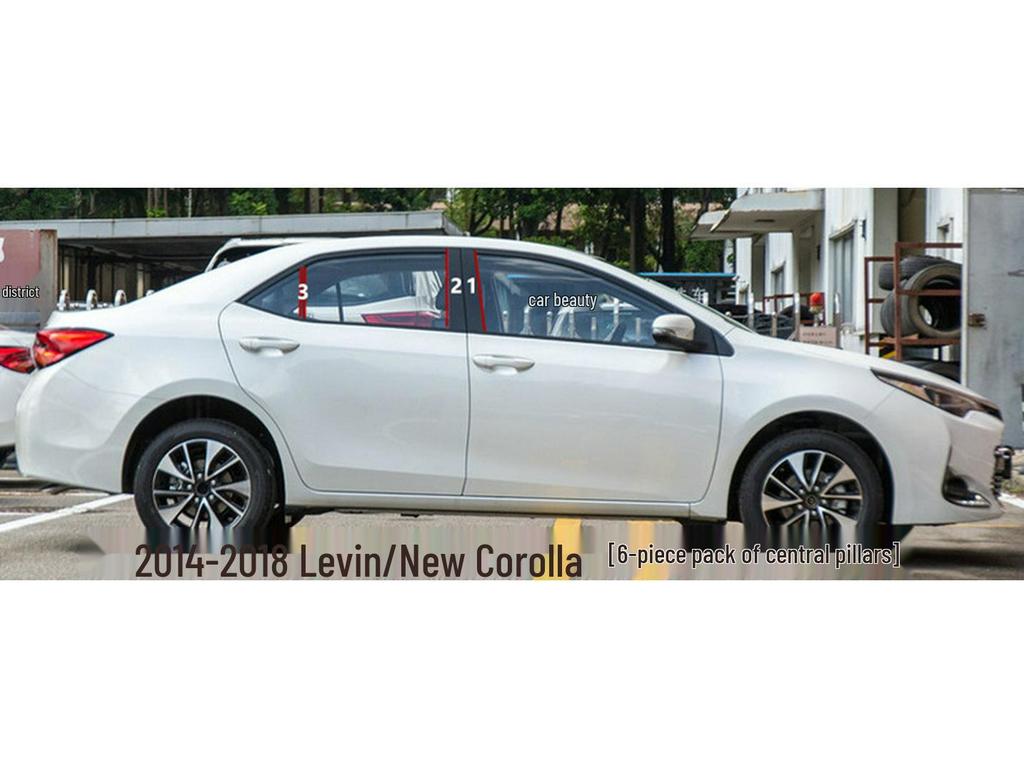 Kompatible Zierleiste für 2023 Toyota Corolla, Levin, RAV4, Reiz, Vios und FS Modelle