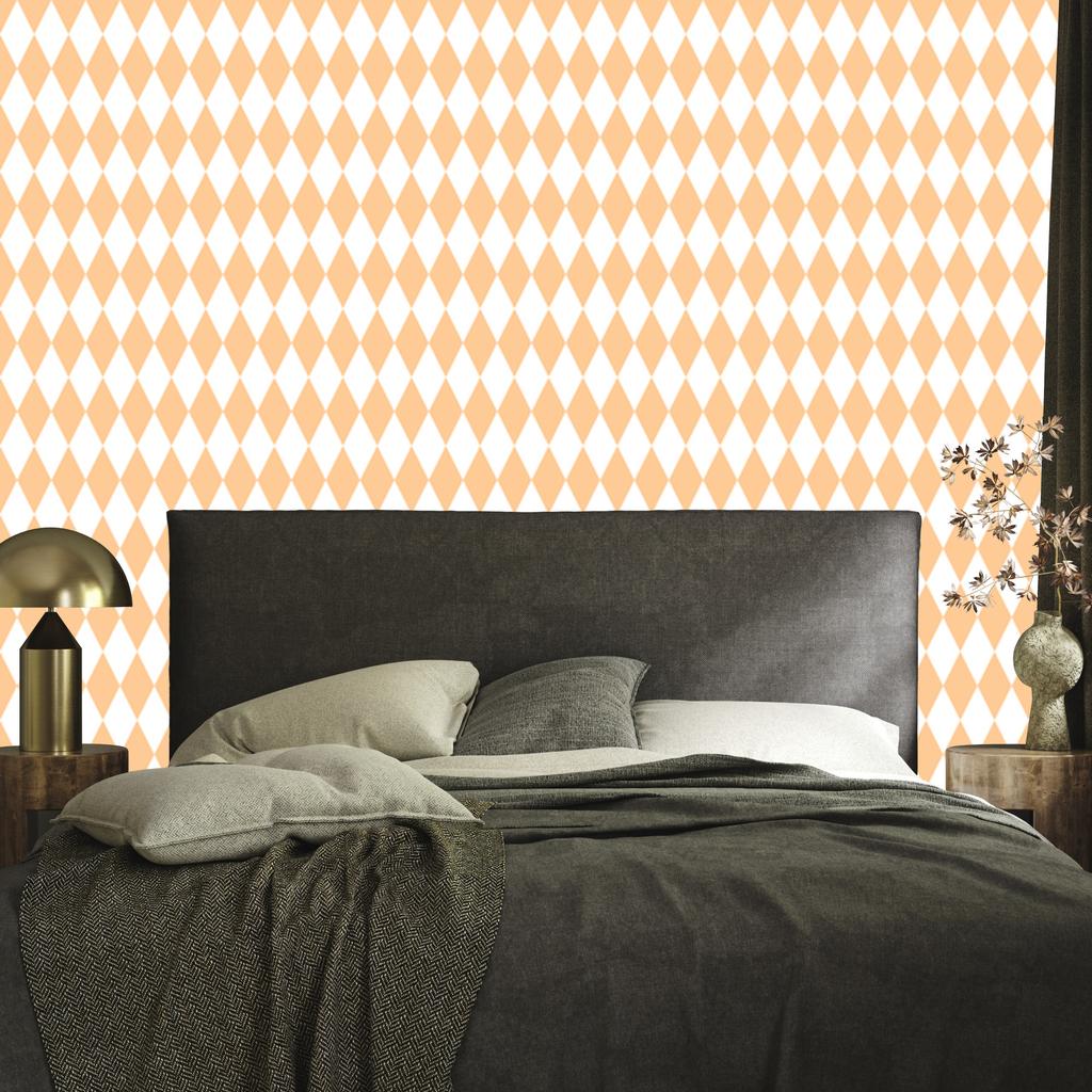 Harlequin Diamonds Cream Wallpaper for Living Room and Bedroom 50x1000